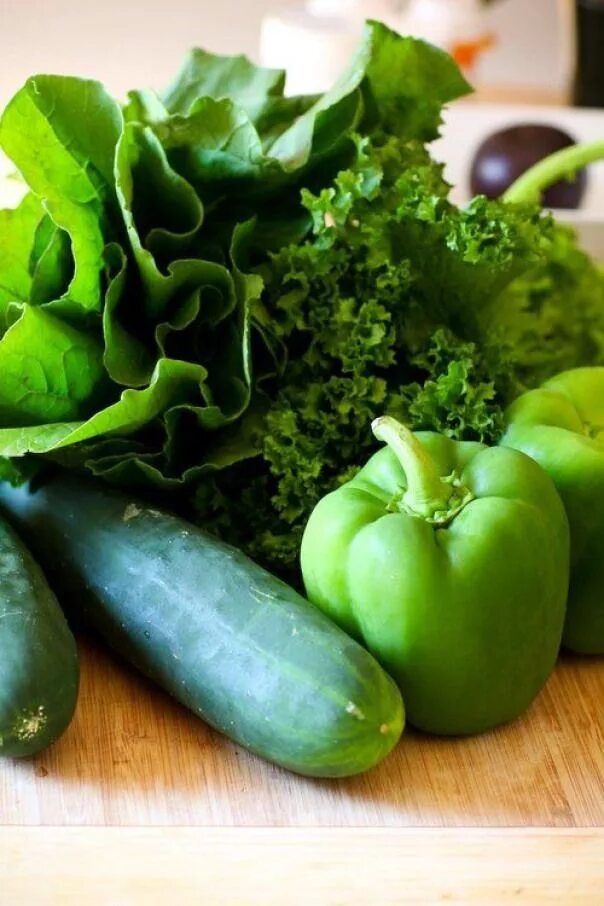 Зеленые продукты растительного