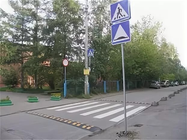 Как правильно проезжать искусственную неровность? ("лежачий полицейский") - YouT