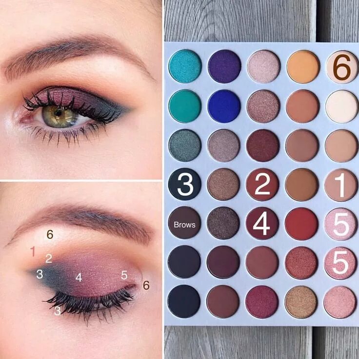 Throw back to my favorite look I did with the @morphebrushes X @jaclynhill Eyesh