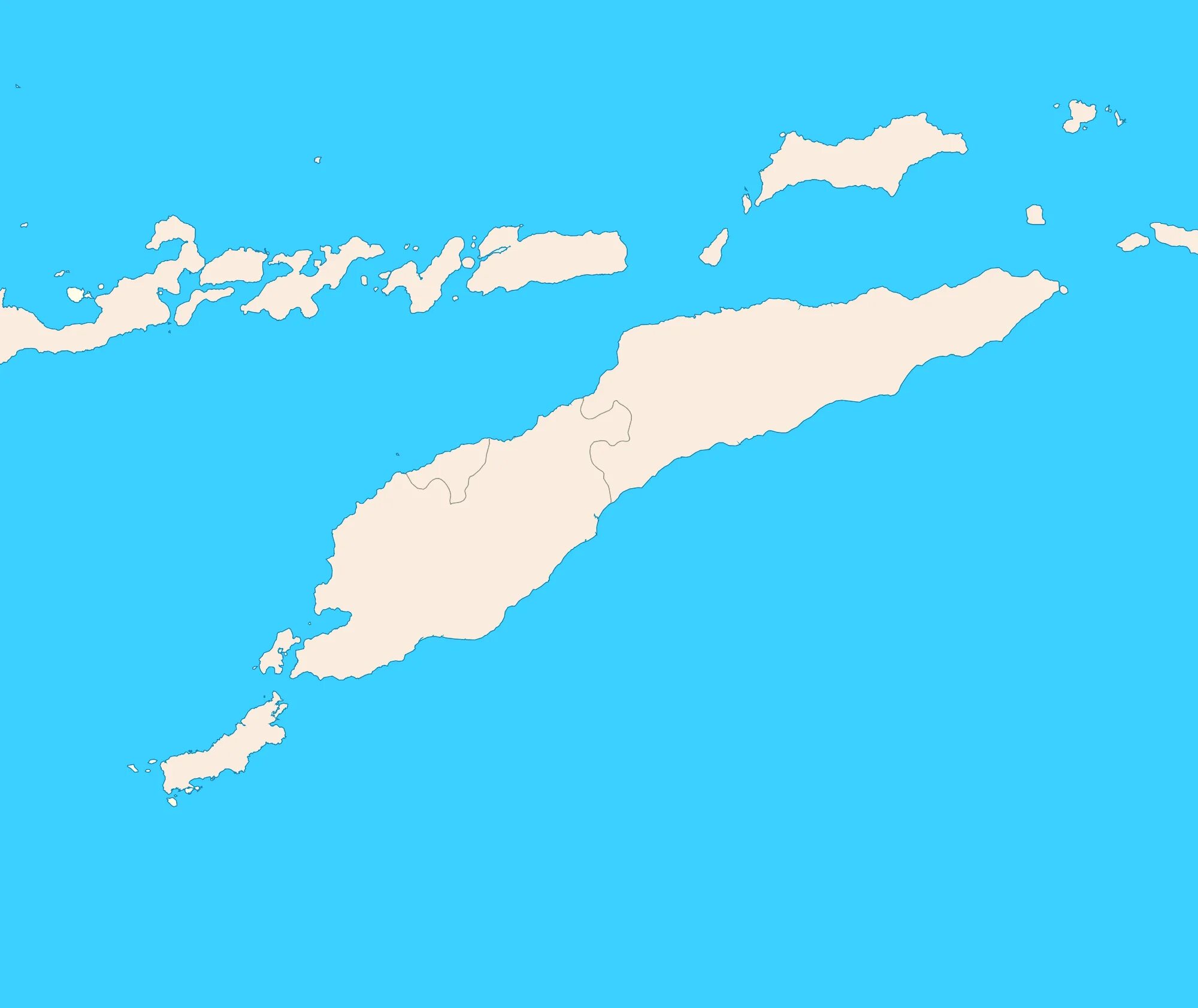 Тимор на карте. Остров Тимор на карте.