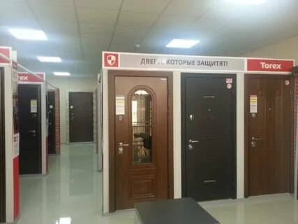Магазин двери рабочая