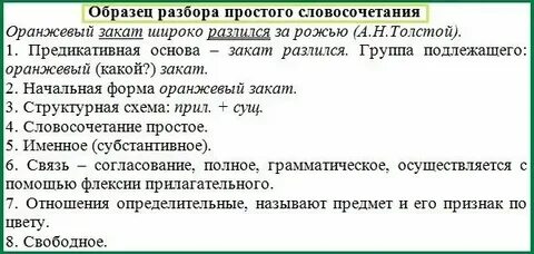 Разбор словосочетания лай собаки