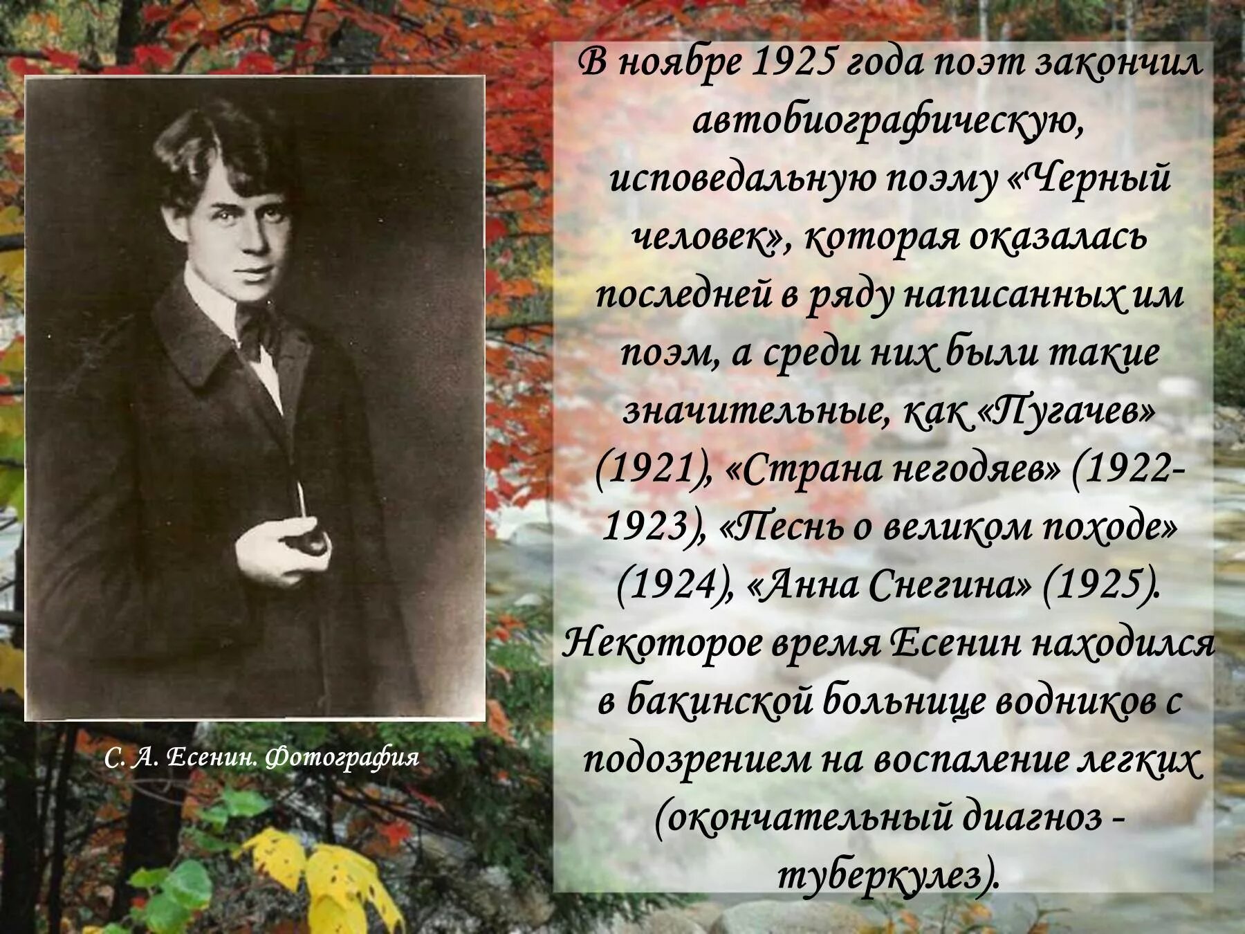 Проект на тему стихи поэтов. Творчество Сергея Александровича Есенина. Жизнь и творчество Есенина. Литературная жизнь Есенина. 1923 Год в жизни Есенина.