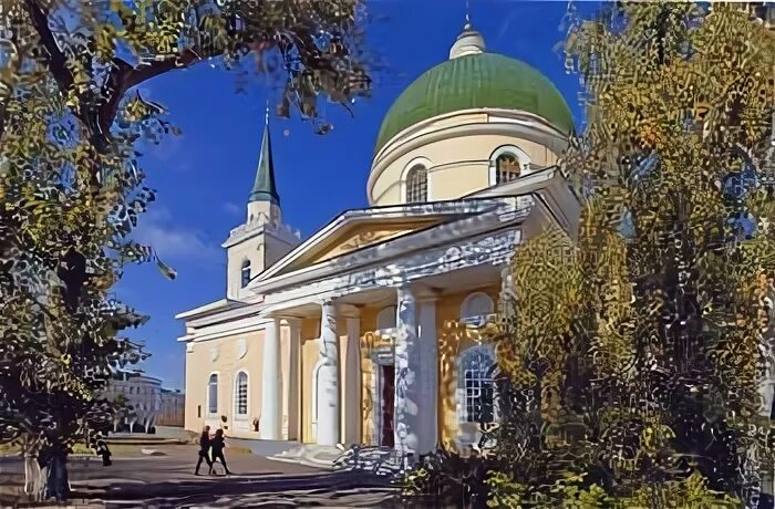Омск казачий собор на Фото