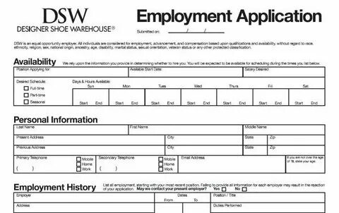 Application pdf