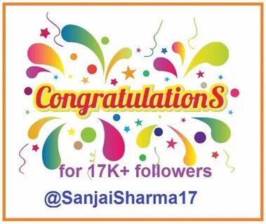 Congratulations more