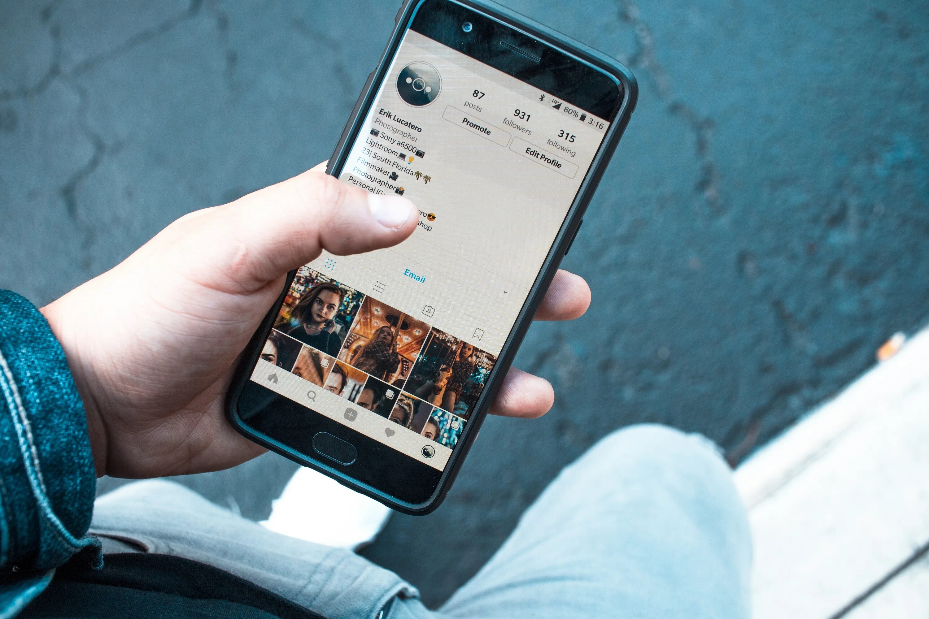 Posting photos