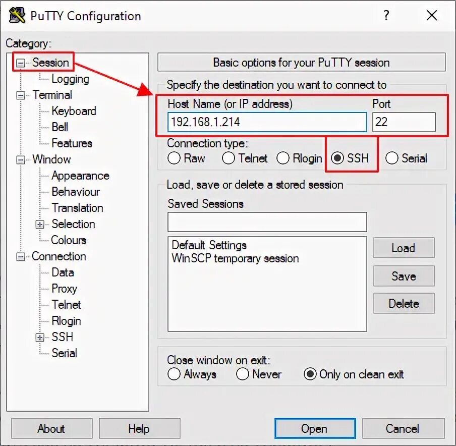 Putty. Подключение через SSH. Putty Cisco. Как подключиться к серверу по SSH.