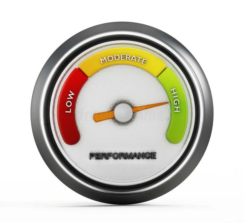 Low performance. Low Performance stock photo. High-Performance Low Trust. Gauge Norm.