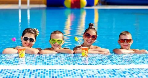 Swimming holidaying