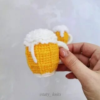 Пивная кружка крючком