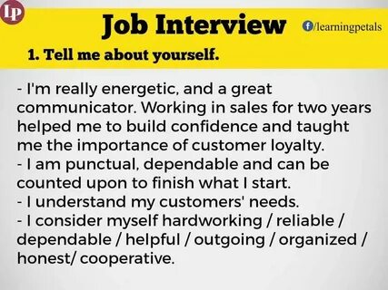 Tell about yourself