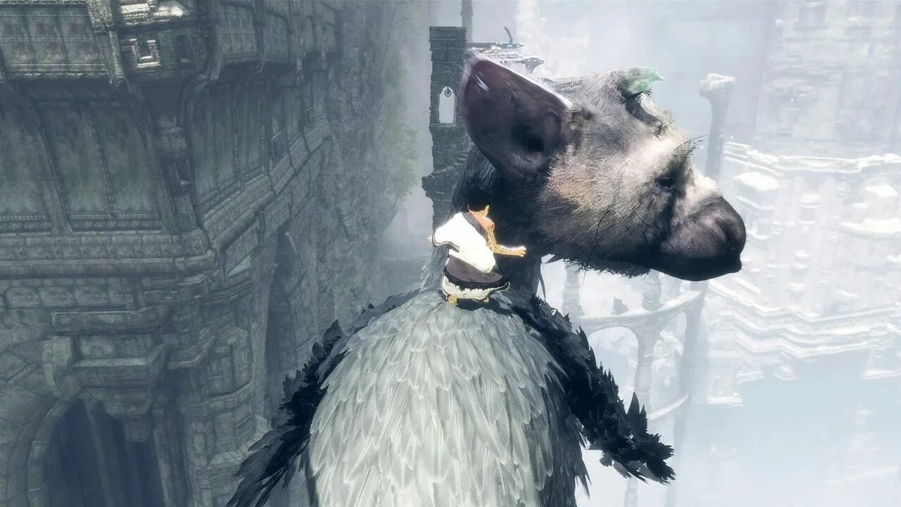 Зе ласт гардиан. The last Guardian геймплей. The last Guardian Долина. Last Guardian экран.