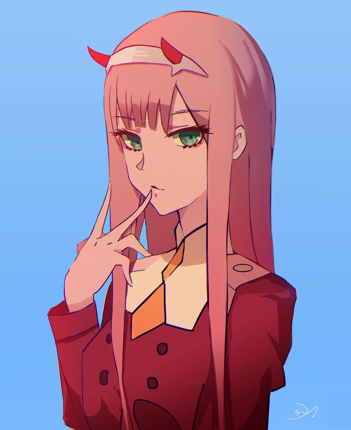 Zero two art. Zero two art