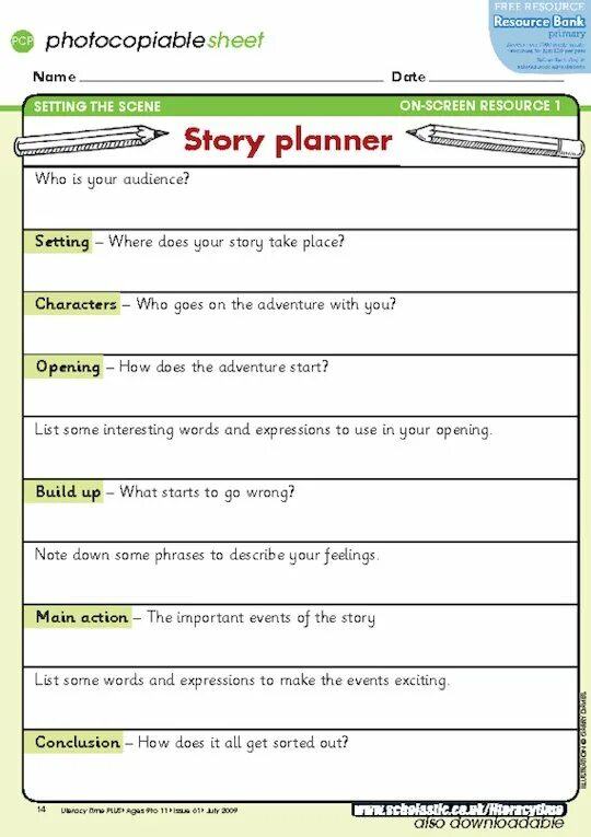 An Adventure story Lesson Plan 6 Grade. Adventure stories Worksheets.