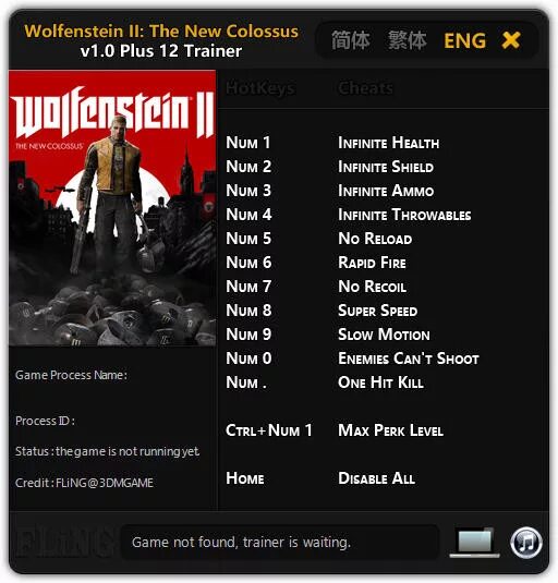 Wolfenstein the New order 2. Читы на вольфенштайн 2. Wolfenstein трейнер. Wolfenstein чит.