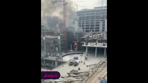 Пожар в олимпийском