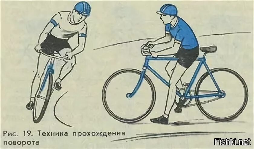 Какую траекторию при движении велосипеда