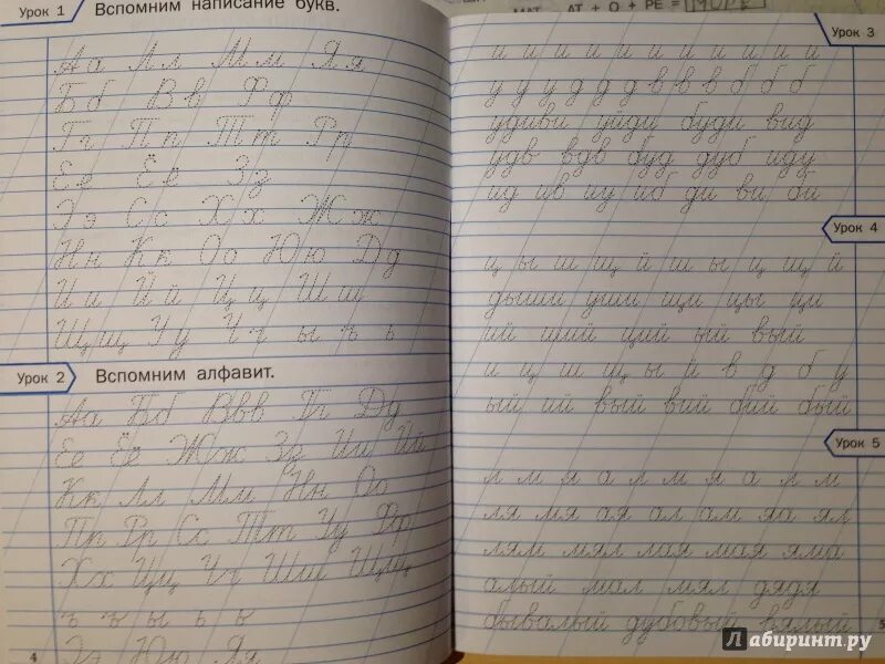 Отзыв о Тетрадь "Тренажер по чистописанию. 1 класс" - О. Е. Жиренко Очень полезн