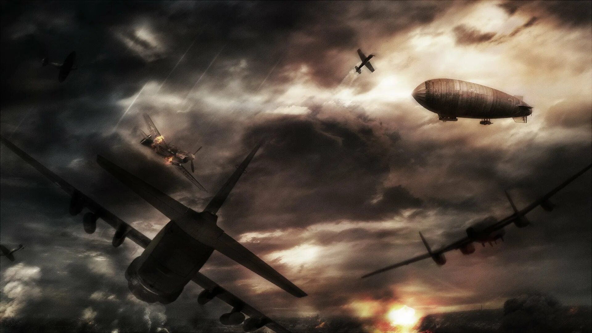 Вторая мировая фон. Небо войны. Военные самолёты в небе вторая мировая.