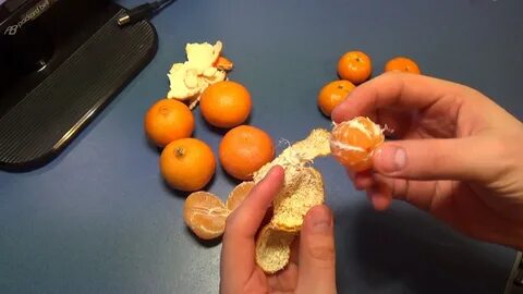 Маленькие мандарины которые едят