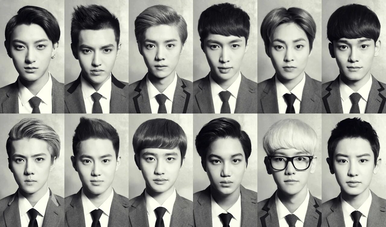 Кпоп группа 12 участников. Группа exo. exo 12 участников. группа exo участники. exo ot12.