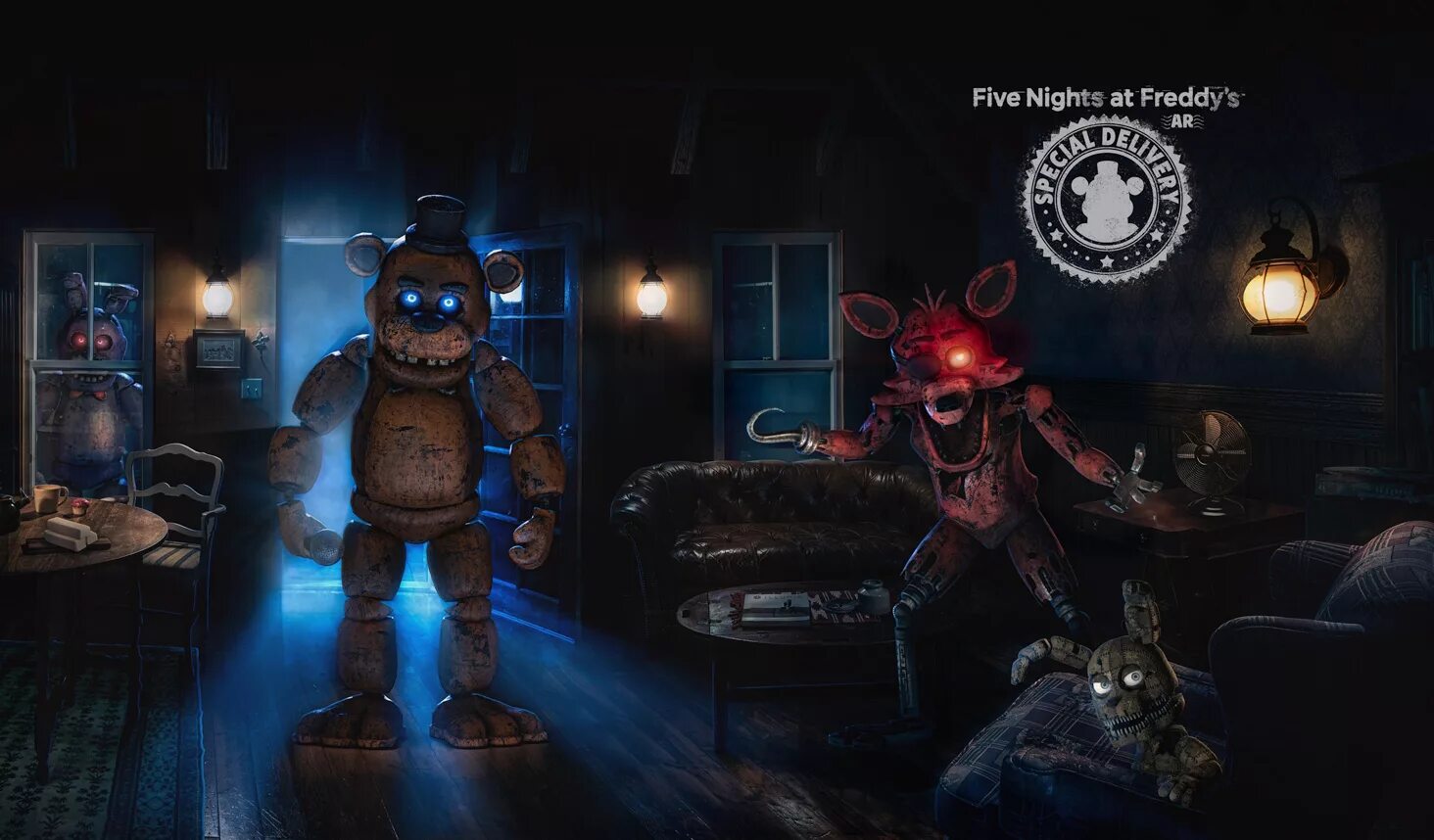 Сколько игр фнаф. Фредди ФНАФ 9 В игре. Игру Five Nights at Freddy 9. FNAF ar Special delivery Фредди. Фредди фазбер пять ночей 1 часть.