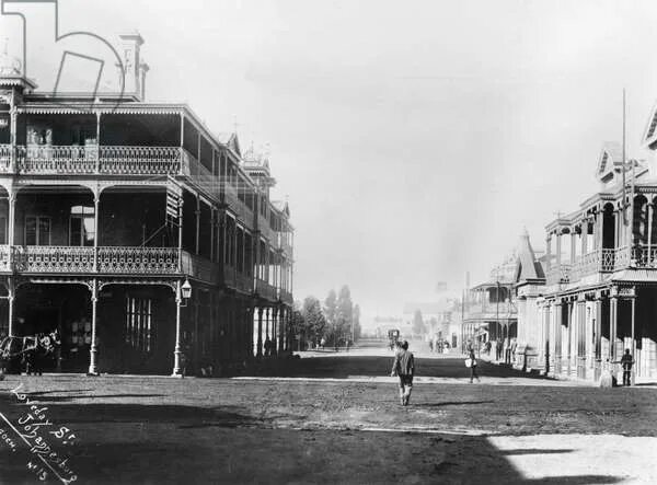 1900 b c. Йоханнесбург 1900. Vintage Africa Photography.