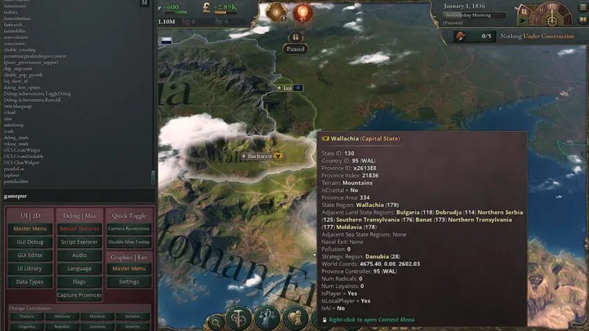 Чит на викторию 2. Victoria 3 как включить консоль.