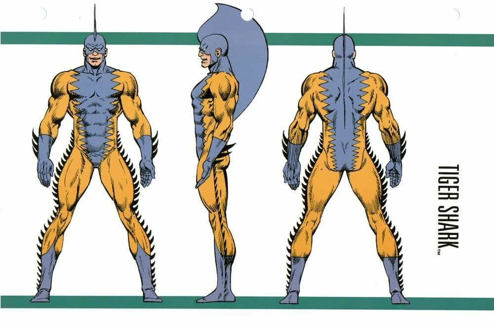 Тритон (Marvel Comics). Тритон Марвел комикс. Марвел model Sheet. Тигровая акула Марвел.