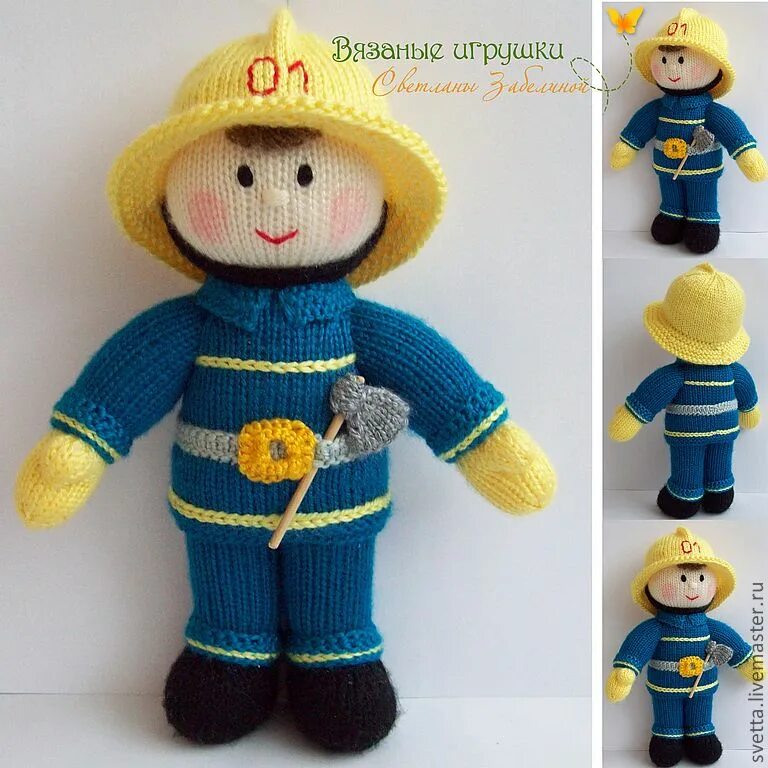 Пожарный крючком. Вязаные игрушки пожарный. вязаная кукла пожарный. вязаная кукла пожарника. вязаная игрушка пожарник.