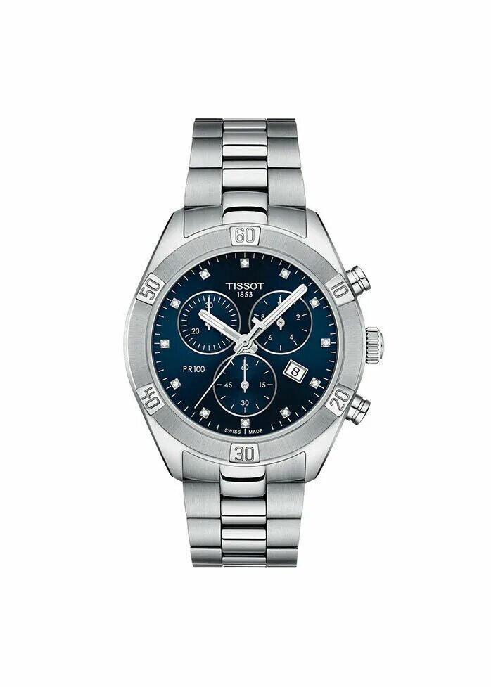 Tissot sport chronograph. Tissot PR 100 Sport Chic. Tissot pr100 Blue. PR 100 Sport Chic Chronograph. Тиссот пр 100 хронограф.