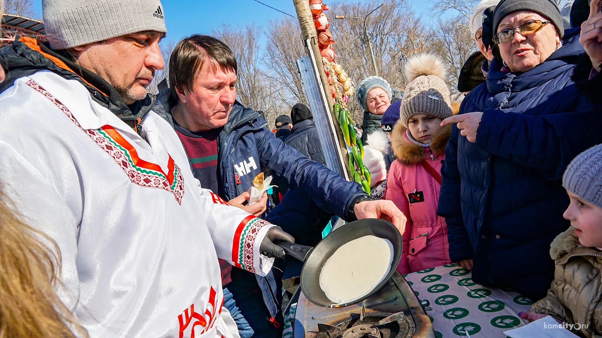 Масленица в комсомольском парке 2024