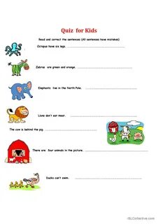 English quiz for kids