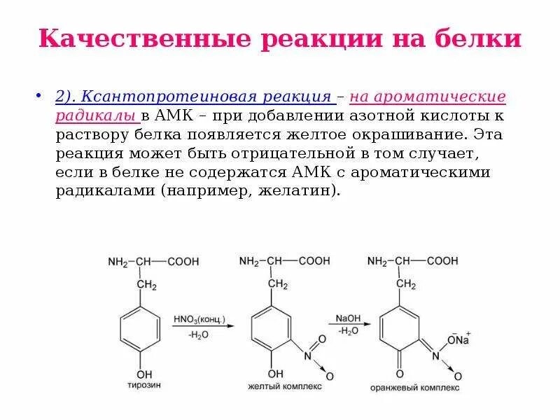 Качественная реакция на белки ксантопротеиновая. Цветные реакции на белки и аминокислоты. Формулы серосодержащих аминокислот. Реакции обнаружения белка. Ксантопротеиновая реакция на ароматические кислоты.