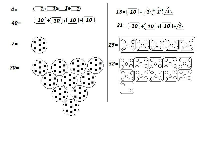 Графические модели чисел 1 класс. Графические модели чисел 1 класс Петерсон. Нарисуй графические модели чисел 4 40 7 70 13 31 25 52 Петерсон. Графическая модель числа. Графическая модель числа 4.