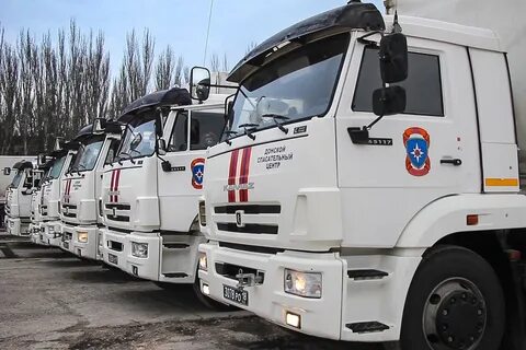 Машина гуманитарной помощи