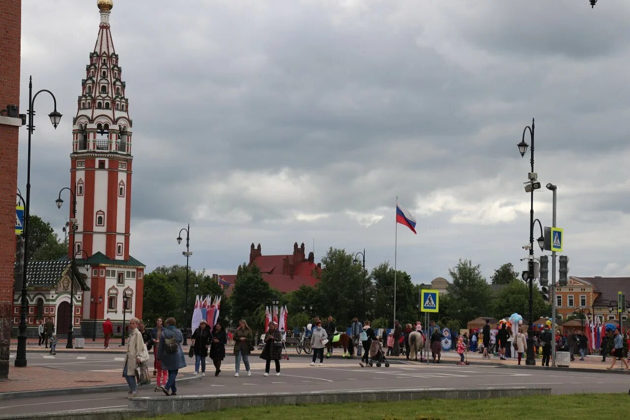 Гусев площадь. Гусев (город). День города г. Гусев Калининградской.