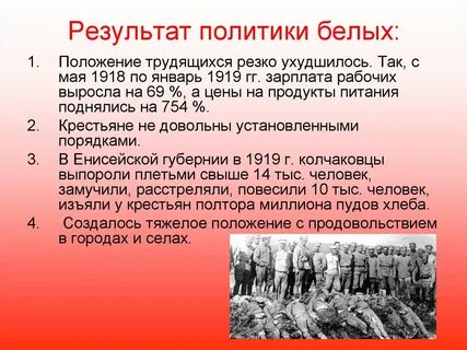Политика белого движения