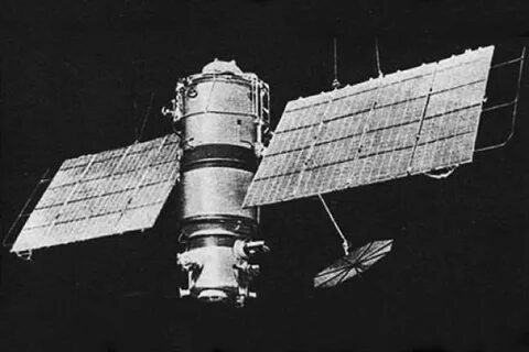 Первая советско российская научная станция в космосе