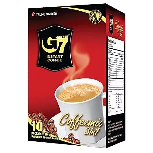 Кофе 3 в 1 в пакетиках купить. *Кофе 3 в 1 "Trung Nguyen" g7. Trung Nguyen "g7" Coffee (3в1) 50 пак.. Растворимый кофе g7 3в1 Trung Nguyen. Вьетнамский растворимый кофе g7.