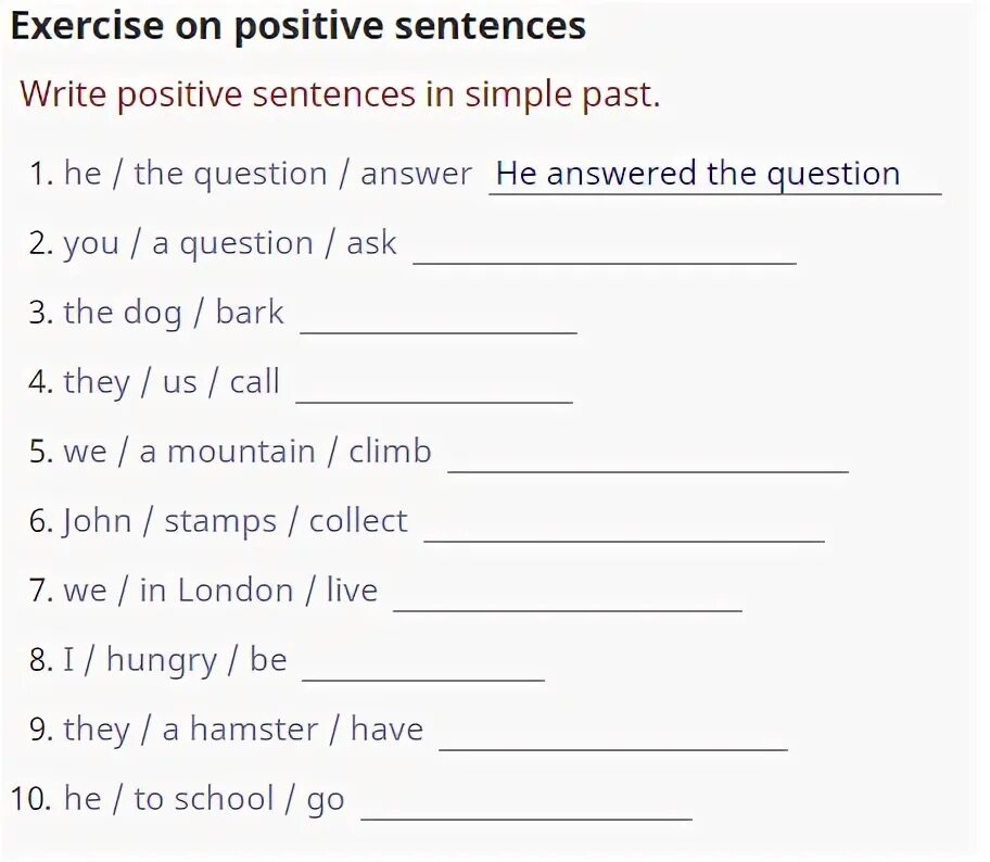 Write these sentences in the past. Past simple affirmative exercises. Write sentences in the past simple. Rewrite the sentences in the past simple.