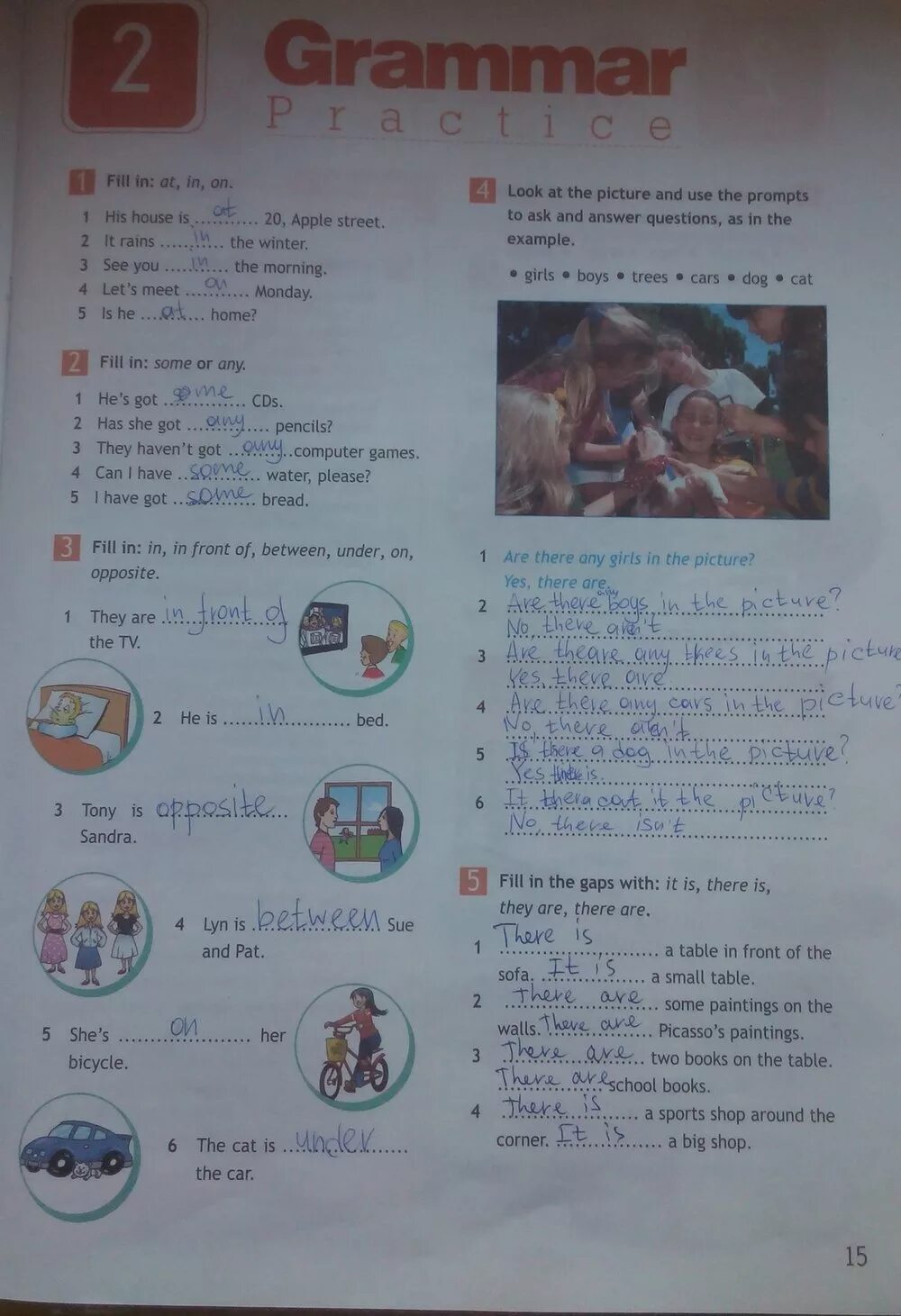 Английский 6 класс страница 15