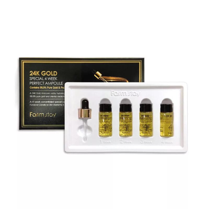 Gold special. Farm stay 24k Special 4 week perfect Ampoule 4-х недельный курс сывороток с пептидами 10ml*4ea. Антивозрастная сыворотка 24k Gold Zen. Сыворотка Yu-r Premium 24k Gold Ampoule, 100 мл. 24k Gold Serum набор.