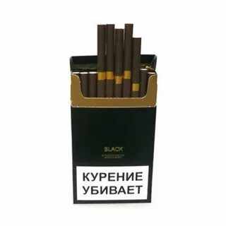 Черные тонкие сигареты