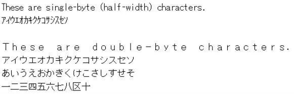 Single byte