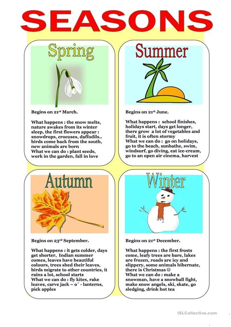 Времена года Worksheets. Seasons tasks for Kids. Seasons топик. Seasons Worksheets for Kids. It has rained a lot