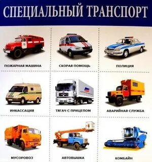 Примеры транспортных средств