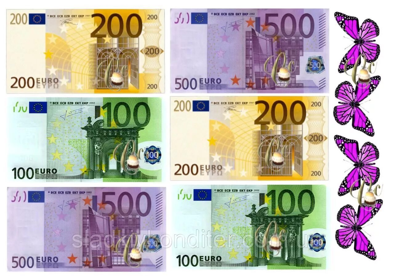 Купюры для печати. Деньги для распечатки евро. Евро для печати на торт. Евро купюра для печати. Деньги для печати на торт.