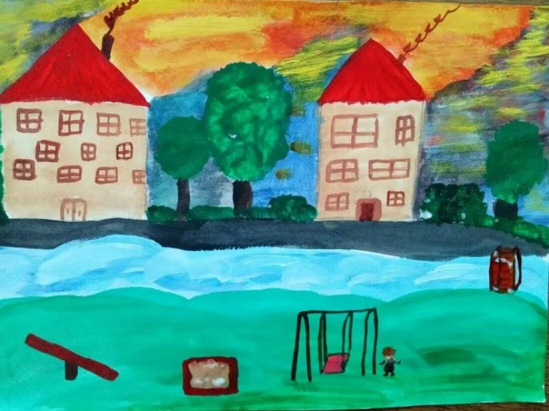 Рисунок на тему мой любимый город батайск. Творческая работа мой любимый город. Рисунок ко дню города. Строим любимый город. Рисование на тему город.